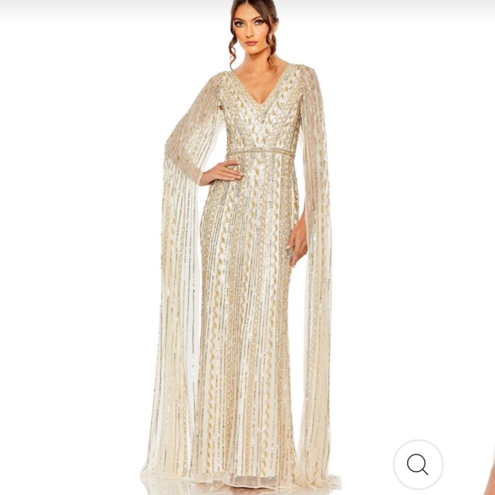 Mac Duggal Sequin gown